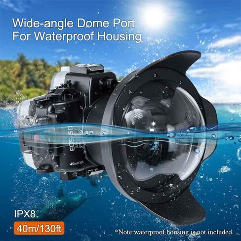 Seafrogs WA006-A Optical Glass 8 Inch Dome Port for Underwater Housing in Saudi Arabia