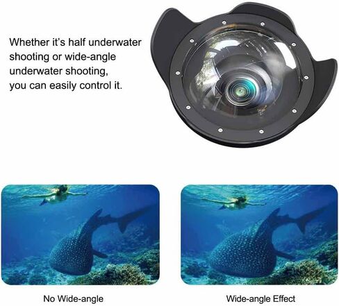 Seafrogs WA006-A Optical Glass 8 Inch Dome Port for Underwater Housing in Saudi Arabia