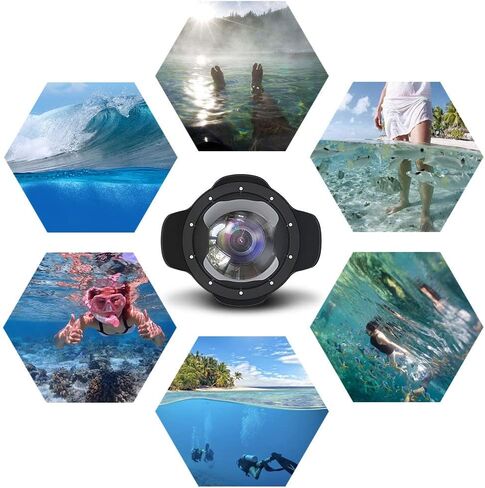 Seafrogs WA006-A Optical Glass 8 Inch Dome Port for Underwater Housing in Saudi Arabia