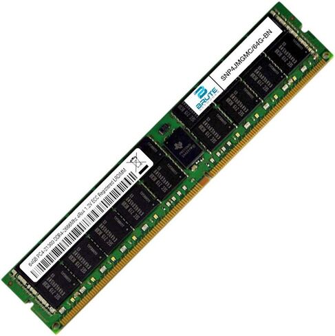 SNP4JMGMC/64G-BN - 64GB DDR4-2666Mhz 4Rx4 RDIMM (Compatible with OEM PN# SNP4JMGMC/64G) in Saudi Arabia