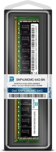 SNP4JMGMC/64G-BN - 64GB DDR4-2666Mhz 4Rx4 RDIMM (Compatible with OEM PN# SNP4JMGMC/64G) in Saudi Arabia