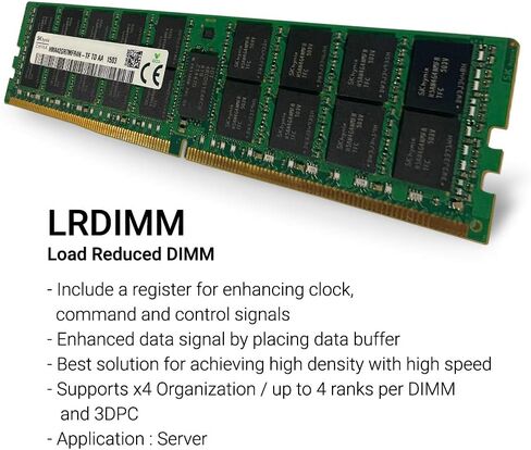 SNP4JMGMC/64G-BN - 64GB DDR4-2666Mhz 4Rx4 RDIMM (Compatible with OEM PN# SNP4JMGMC/64G) in Saudi Arabia