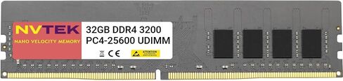 16GB 2X8GB DDR4 3200MHz PC4-25600 1Rx8 1.2V CL22 288-PIN Non-ECC Unbuffered UDIMM NVTEK Desktop PC Memory KIT in Saudi Arabia