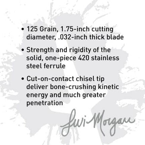 SWHACKER | Two Blade Mechanical Broadhead | #263 Levi Morgan | 3-Pack in Saudi Arabia