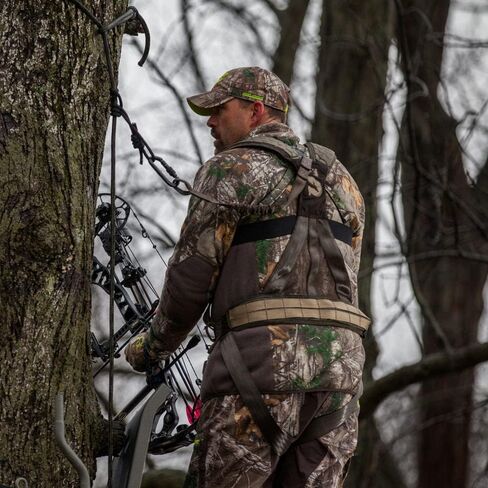 Summit Treestands Men's Pro Safety Harness, Medium, Black (SU83081) in Kuwait
