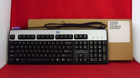 COMPAQ - KEYBOARD BLACK & SILVER PS/2 in Saudi Arabia