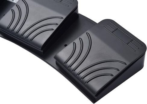 Powboro USB القدم التبديل الثلاثي 3 دواسة التحكم برنامج مخصص جهاز الكمبيوتر لوحة المفاتيح خريطة الوسائط المتعددة مفتاح الكهروضوئية البصرية التبديل النسخ HID لألعاب فيديو الكمبيوتر، اضغط للتحدث in Kuwait