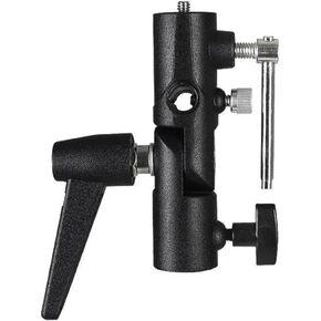 H Type Flash Bracket Black with 1/4 and 3/8 Inch Screw in Kuwait