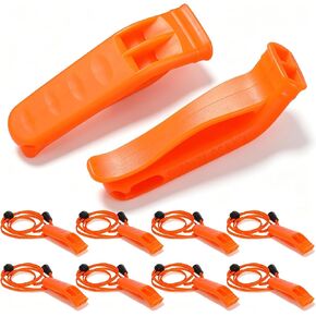 8Pcs Emergency Whistles with Reflective Lanyard in Saudi Arabia