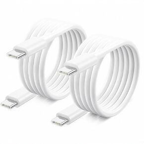 Exeric USB C to USB C Cable 6FT 2Pack, 60W Type C Fast Charger Cord in Kuwait