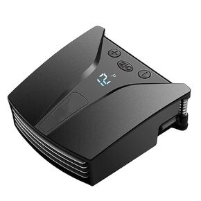 Computer Laptop Cooler Cooling Pad Fan Notebook Temperature Display Rapid Heatsink in Saudi Arabia