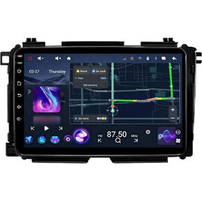 12Core 8GB RAM 128GB ROM Car Radio for Honda Vezel HR-V HRV 2016-2021 9 Inch Radio Android 13 Wireless CarPlay Android Auto GPS Navigation IPS Touchscreen Bluetooth FM AM RDS DSP in Saudi Arabia