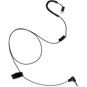 Arrowmax Black Shadow Tubeless Covert High-Definition Listen-Only Earpiece with Balanced Armature Speaker, 3.5mm Connector Works with Speaker Mics, RSM & PTT Units in Saudi Arabia