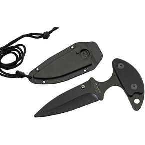 Rite Edge SZCO Full Tang Hunting Knife 6 inch - Fixed Blade Neck Style Outdoor Knife with G-10 Handle, Stainless Steel Blade & Sheath for Hunting, Camping & Outdoor uses for Men in Saudi Arabia
