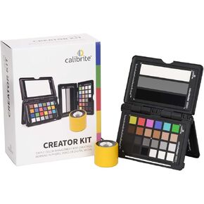 مجموعة Calibrite Creator Kit مع شاشة عرض 123 مقياس ألوان وColorChecker Passport Video 2، ومعايرة الشاشة ونظام التحكم في الألوان للتصوير الفوتوغرافي وسير عمل صناعة الأفلام (CC123-PPV2) in Kuwait