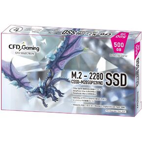 CFD Sales PG3VND Series 500GB (Up to 4,950MB/s Read Speed) M.2 2280 (NVMe) PCIe Gen4x4 Internal SSD CFD CSSD-M2B5GPG3VND in Saudi Arabia