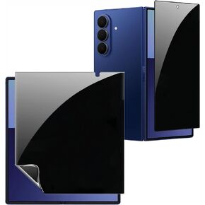 Privacy Inner Screen Protector For Samsung Galaxy Z Fold 8 Ultra + Anti-Spy Front Tempered Glass in Saudi Arabia