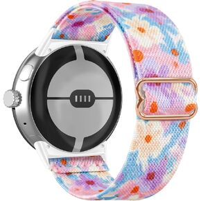 أربطة قابلة للتمدد متوافقة مع ساعة Google Pixel Watch 5/4/3/2/1 مقاس 41 ملم in Kuwait