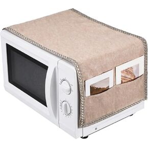 Microwave Cloth Cover 14''x 39'' Dust Cover Simple Pink in Saudi Arabia