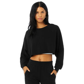 Alo Yoga Double Take Pullover - Black in Kuwait