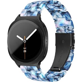 Light House Resin Bands for Galaxy Watch 9 8 Band 40mm 44mm/Galaxy Watch 8 Classic Band 46mm, Lightweight Comfortable Waterproof Wristband Strap for Samsung Galaxy Watch 9 8/8 Classic Women Men in Saudi Arabia