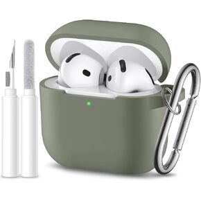 for AirPods 5 and AirPods 4 Case Cover with Cleaner Kit, Lightpink in Saudi Arabia