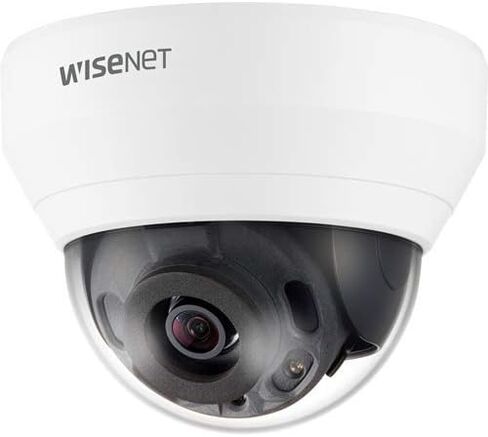 Hanwha Techwin QND-6032R Network Indoor Dome Camera, 2MP@ 30fps, 6 mm Lens, Triple codec, 120dB WDR, defocus Detection, Hallway View, SD Card, People Counting, Open Platform, IP42, IK08, PoE, in Saudi Arabia