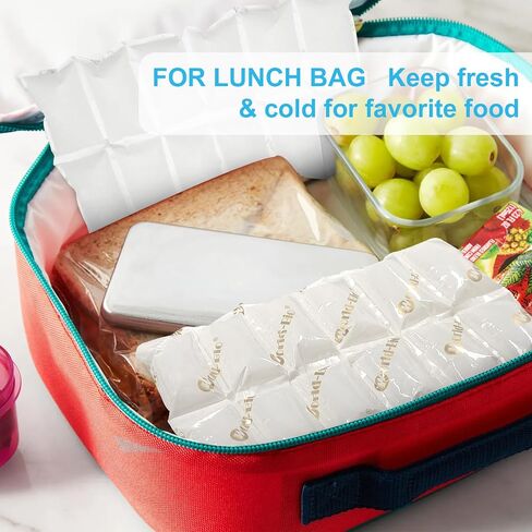 Ice Packs for Coolers & Shipping Frozen Food Long Lasting, 5 Sheets-60Cell in Kuwait
