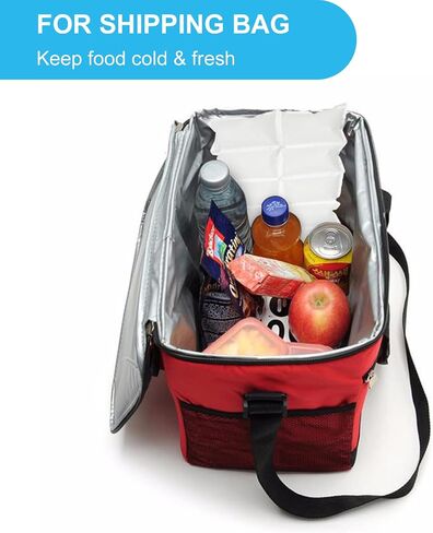 Ice Packs for Coolers & Shipping Frozen Food Long Lasting, 5 Sheets-60Cell in Kuwait