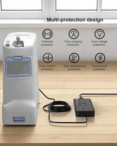 محول لملحقات Inogen One G5 مكثف الأوكسجين المحمول in Kuwait