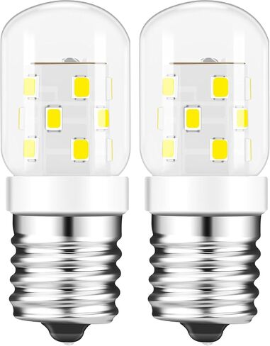 2 PCS 8206232A Microwave Oven Light Bulb E17 Base Fits Whirlpool Under Hood Microwave Bulb Lava Lamp Salt Lamp Bulbs 40W 125V 1890433 8206232 AP4512653 in Saudi Arabia
