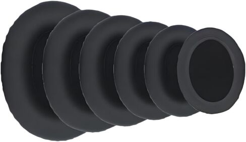 Oval-Shaped Universal Ear Cushions Fit for Most Headphone Models: Sennheiser,AKG,HifiMan,ATH,Philips,Fostex,Sony,Beats by Dr. Dre and More (100x80mm) in Saudi Arabia