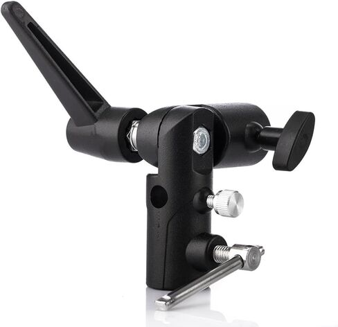 H Type Flash Bracket Black with 1/4 and 3/8 Inch Screw in Kuwait