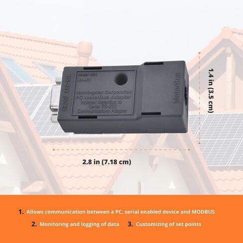 Morningstar PC MeterBus Adapter, RJ-11 Port to RS-232 Converter (MSC) in Saudi Arabia