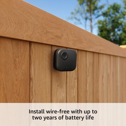 Blink Outdoor 4 + Blink Mini 2 — Smart security cameras, two-way talk, HD live view, motion detection, set up in minutes, Works with Alexa — 1 camera system + Mini 2 (White) in Saudi Arabia