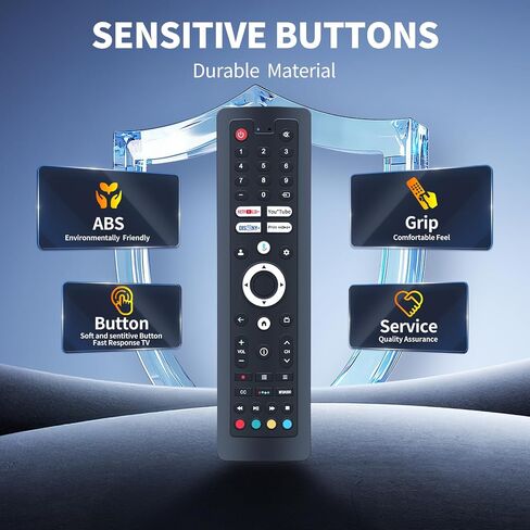 Voice Replacement Remote Control Compatible with Sylvox Deck Pro 2.0, Pool Pro 2.0, QLED 2.0 Google Outdoor TV Series in Kuwait