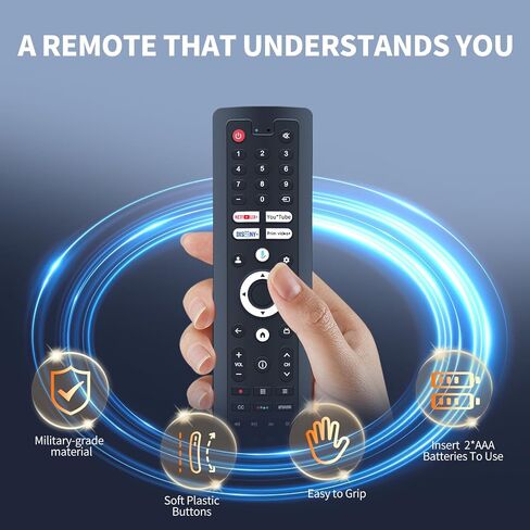 Voice Replacement Remote Control Compatible with Sylvox Deck Pro 2.0, Pool Pro 2.0, QLED 2.0 Google Outdoor TV Series in Kuwait