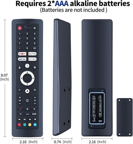 Voice Replacement Remote Control Compatible with Sylvox Deck Pro 2.0, Pool Pro 2.0, QLED 2.0 Google Outdoor TV Series in Kuwait