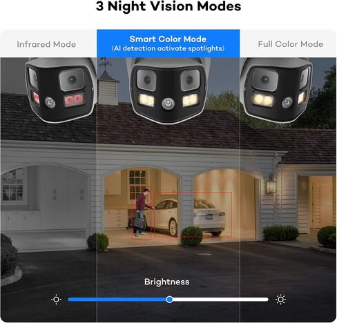 ONWOTE 1 Pcs Add-on 4K 180° Camera &1 Pcs 4K 8MP Camera in Saudi Arabia
