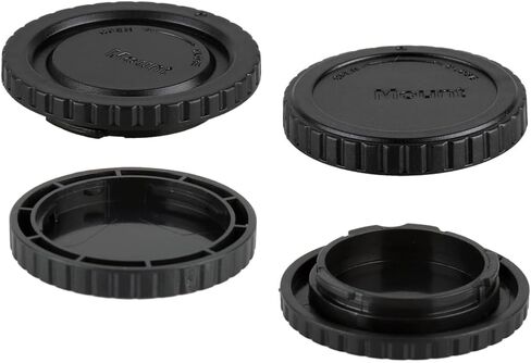 غطاء جسم الكاميرا وغطاء العدسة الخلفي متوافق مع كاميرا PENTAX Q Q10 Q7 QS1 in Saudi Arabia