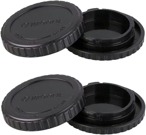 غطاء جسم الكاميرا وغطاء العدسة الخلفي متوافق مع كاميرا PENTAX Q Q10 Q7 QS1 in Saudi Arabia