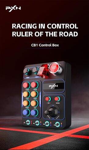PXN CB1 Sim Racing Button Box for PC Windows 7/8/10/11 in Saudi Arabia