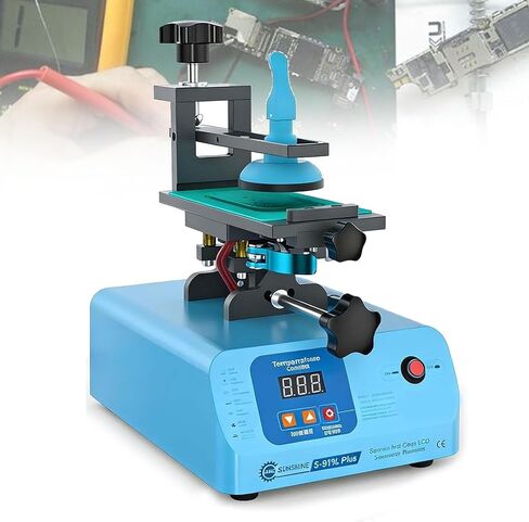 Multifunctional Screen Separator, Mobile Phone Touch Screen Removal Separating Equipment, with 360° Rotating Heating Platform, for Heating, Glue Removal, Frame Separation in Saudi Arabia