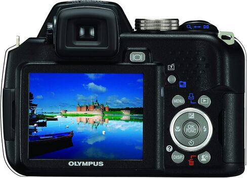 OM SYSTEM OLYMPUS SP-565UZ 10MP Digital Camera with 20x Optical Dual Image Stabilized Zoom in Kuwait