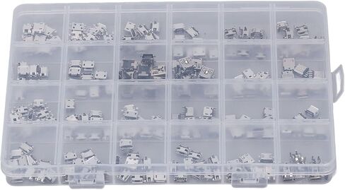 240 Pcs Durable Micro USB Connector Set for Electronic Devices, in Kuwait