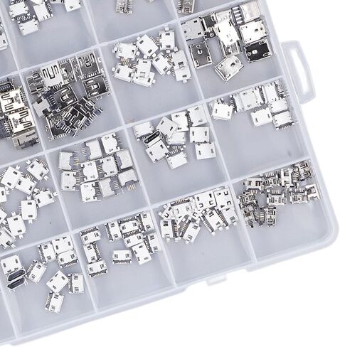 240 Pcs Durable Micro USB Connector Set for Electronic Devices, in Kuwait