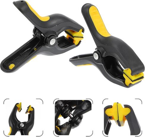 4pcs Heavy Duty Screen Suction Cups with Adjustable Pads and Pressure Holding Spring for Mobile Phone and Frame Repair, Made of Sturdy Abs and Silicone Materials in Saudi Arabia
