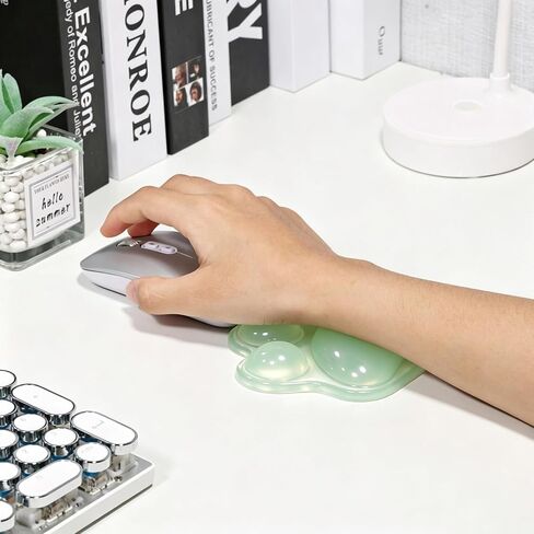 Cute Cat Paw Wrist Rest, Soft Transparent Gel Wrist Support in Saudi Arabia