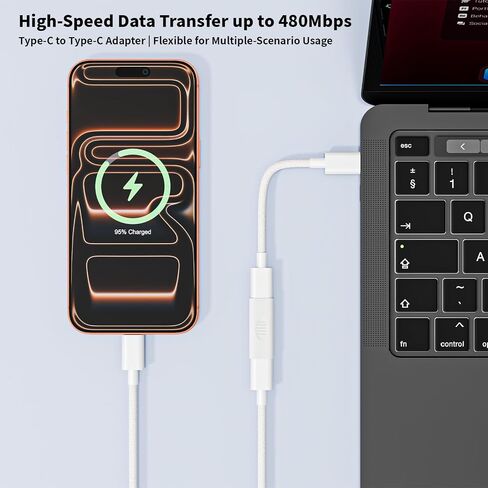 كتلة الشحن السريع iPhone17 16 15، 3 عبوات شاحن هاتف USBC مختلط ملون بقدرة 20 وات in Kuwait