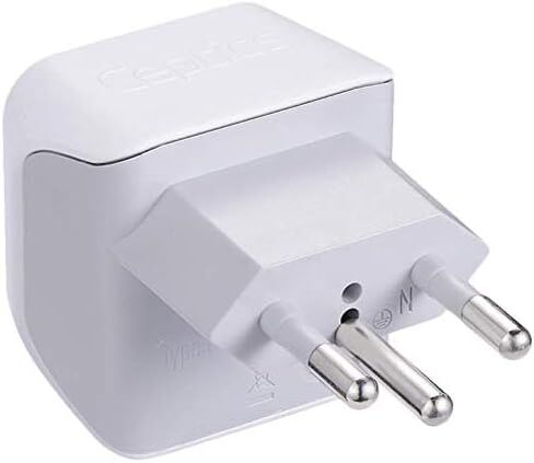 Swiss Travel Adapter Bundle by Ceptics - Type J - Charge Multiple Devices At Once - USA to Switzerland, Liechtenstein, Rwanda - Multipack - for Your Cell Phones, Tablets, iPhone, Camera in Saudi Arabia